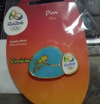 2016 Brazil Rio Olympic Games Badges Mascot Competition Badges Hockey Badges