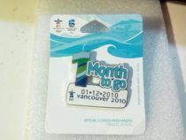 2010 Vancouver Winter Olympics Badge Countdown Badge Countdown 1 Month Badge With Original Packaging