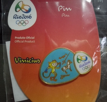 2016 Brazil Rio Olympic Games badges mascot event badges modern pentathlon badges