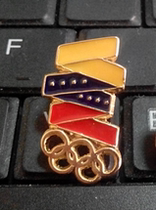Olympic badge 2014 Venezuela Olympic Committee badge Venezuela NOC badge