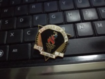 1996 Atlanta Olympic Games Badge Golden Summer First Day Badge LOGO Badge