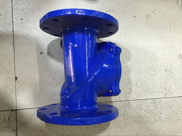 H44X-10 16 rubber flap check valve flange check valve backstop valve backstop valve SFCV-16
