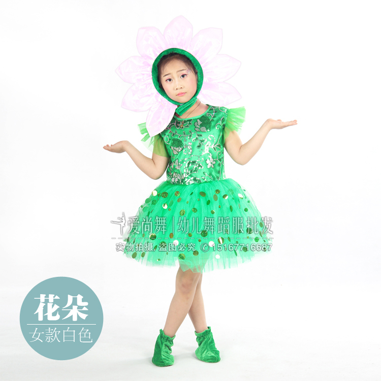 Trẻ em hoa, cây lớn, cây nhỏ, cỏ, cây con, biểu diễn, hoa, cây, mặt trời, hoa, váy, trang phục thời trang bé gái
