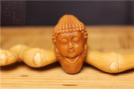 Olive Nuclear Low Leaf Little Scripture Play Handmade Nuclear Carving Single Baby Buddha Key Chain Bracelet Accessories