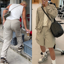 GAHKSTUDIO American extravagant spring and summer luxury custom simple casual pants length two