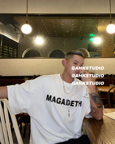 GAHKSTUDIO X MAGADETH designer cooperation basis tee ten thousand years ~ ~