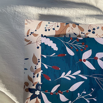 Single sheet of paper red bean blue bottom coffee bottom large wrapping paper can pack shoe box 58*86cm