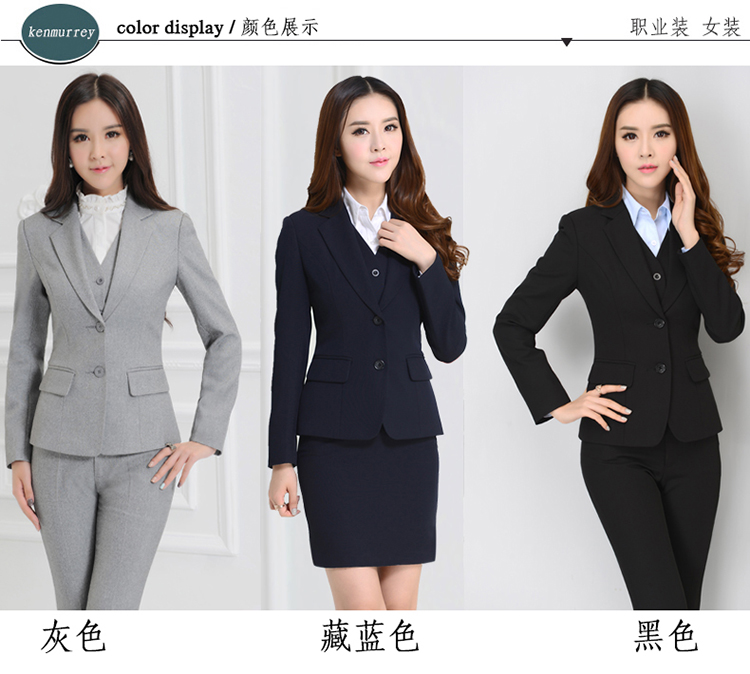 Cộng nhung dày hai khóa nhỏ phù hợp với áo khoác nữ ngắn tay dài OL phù hợp với áo khoác size lớn 2018 thu đông mới thời trang công sở nữ cao cấp