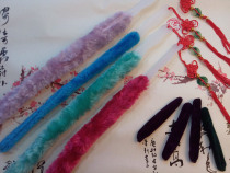 Guzheng brush cleaning brush cleaning and Guzheng cleaning brush Piano brush plastic handle Guzheng special brush cleaning panel