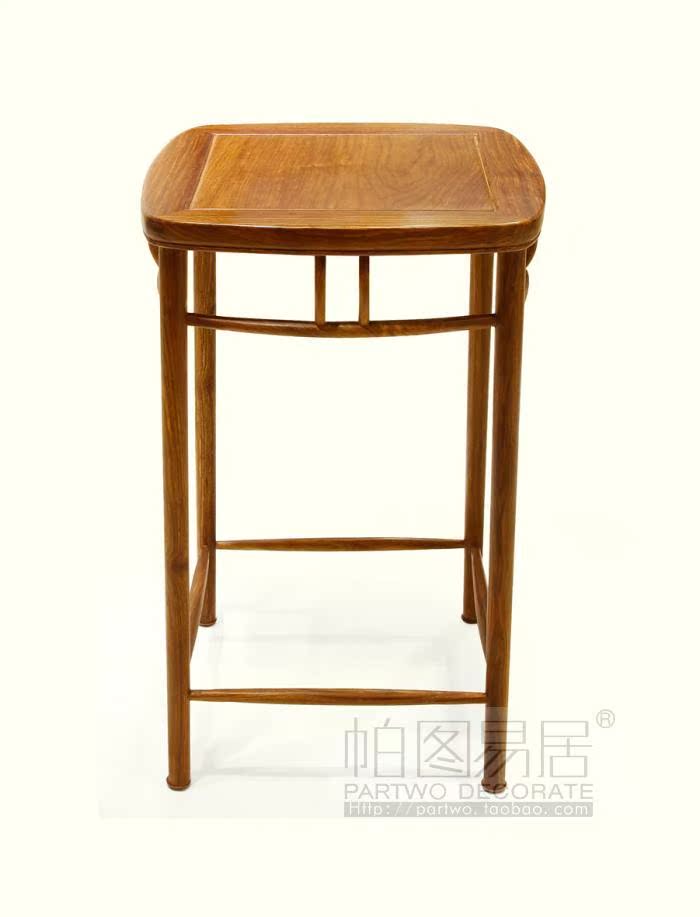 Tối giản hiện đại mới Trung Quốc hoa đứng khung trang sức gỗ rắn Nhập khẩu gỗ hồng mộc Châu Phi Phòng mẫu - Đồ nội thất thiết kế ghế xoay