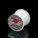 Прозрачные эластичные шелковые нитки ручной работы, белая плетеная леска, 0.2mm