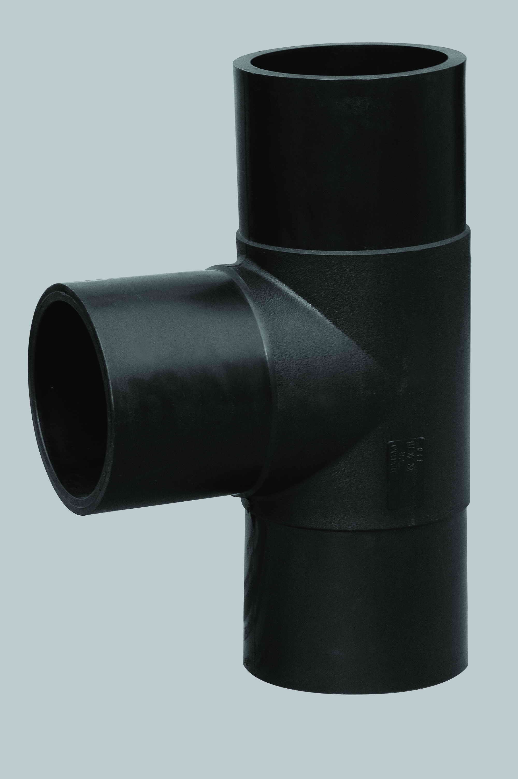 PE pipe fittings PE butt positive tee PE800 tee(specification 75--800)