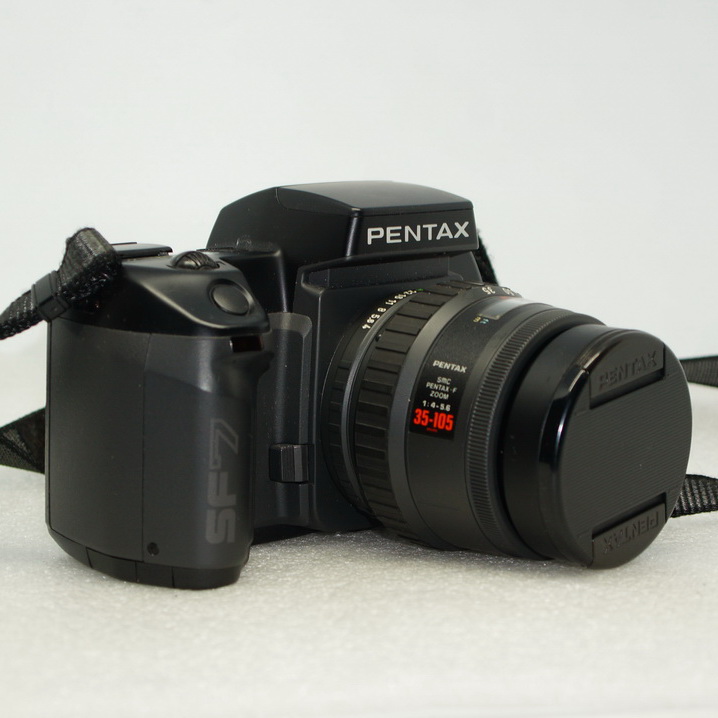 Pentax SF7 135 phim tự động phim SLR máy ảnh LCD lớn 93 phiên bản vương miện mới