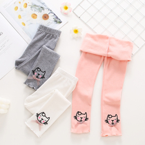 90% Cotton Girls Spring and Autumn Leggings Childrens Baby Leggings Middle and Small Childrens Girls Pants