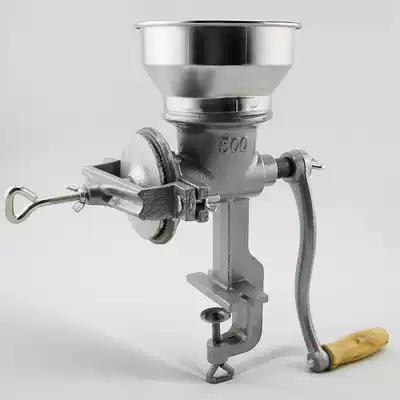 Household hand-operated cast iron mill manual grinder corn Chinese herbal medicine grain dry mill beaner bean grinder