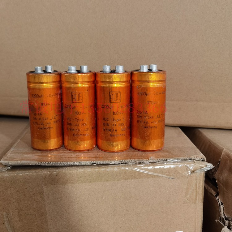 Original dress German ROE 100V 2200UF sound filtering compensation capacitive-Taobao