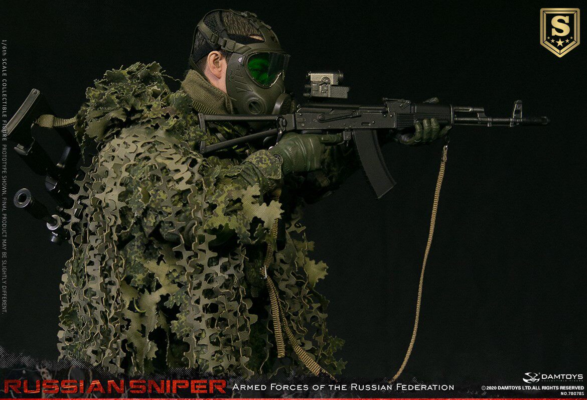 DAMTOYS Armed Forces of the Russian Federation Sniper Soldier 1/6