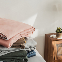 High-grade ice wire air conditioner is cooled by summer summer by four-piece set single pillowcase bed sheet Tencel summer quilt thin machine washable