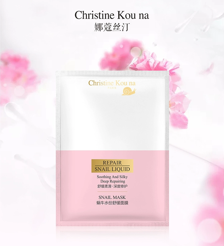 Christine Kou na Na Kostine Snail Royal Skin Mask chính hãng Hydrating 30ml - Mặt nạ