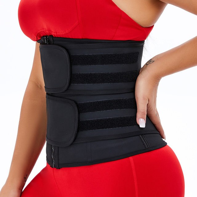 ສາຍແອວ HM style latex clothes detachable belt, postpartum abdominal belt, sports corset, fitness girdle