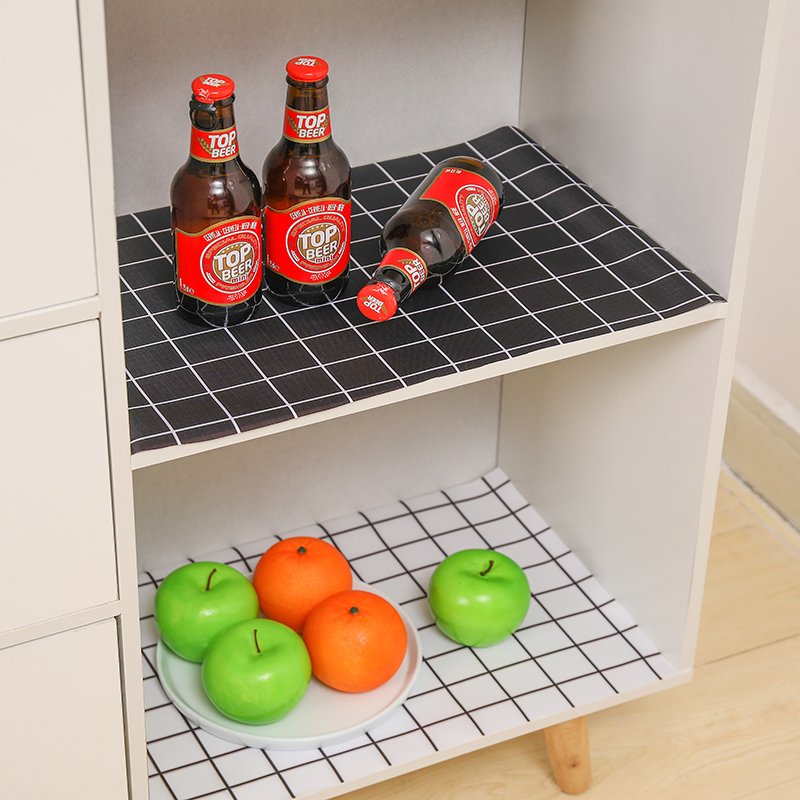 Thickened Oxford cloth can cut moisture-proof integral cabinet mat non-slip waterproof integral cabinet mat drawer mat kitchen shoe cabinet wardrobe