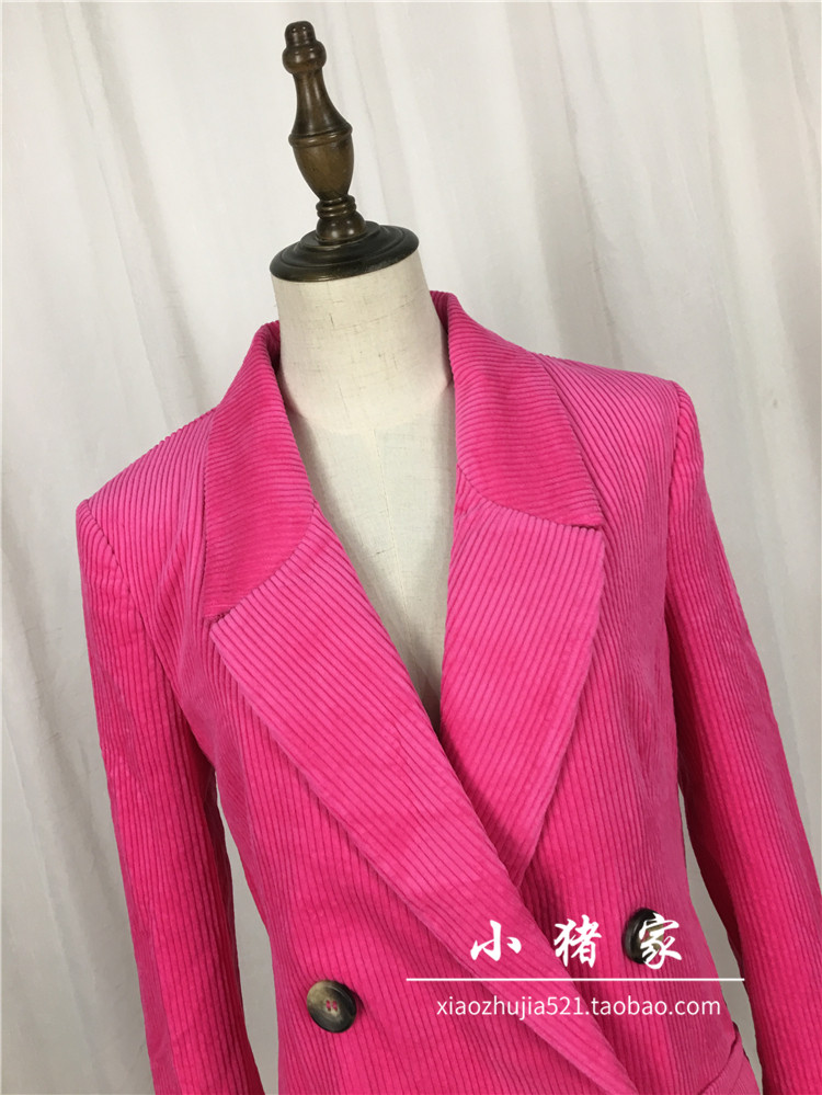 Áo khoác dạ nữ hai dây bằng vải huỳnh quang đôi mới 7901/206 7901206 - Business Suit áo nữ đẹp