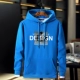 Mùa thu và mùa đông cộng với áo len trùm đầu nhung dày, áo len nam rộng rãi cộng với phân bón XL áo hoodie béo ấm