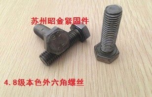 16MM 4 8 Class true color Outer hexagonal screw Outer hexagonal bolt screws M16 * 30 ~ M16 * 170
