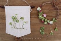 Leye Handmade stella Original Clover Embroidery Material Package (Excluding Courses No)