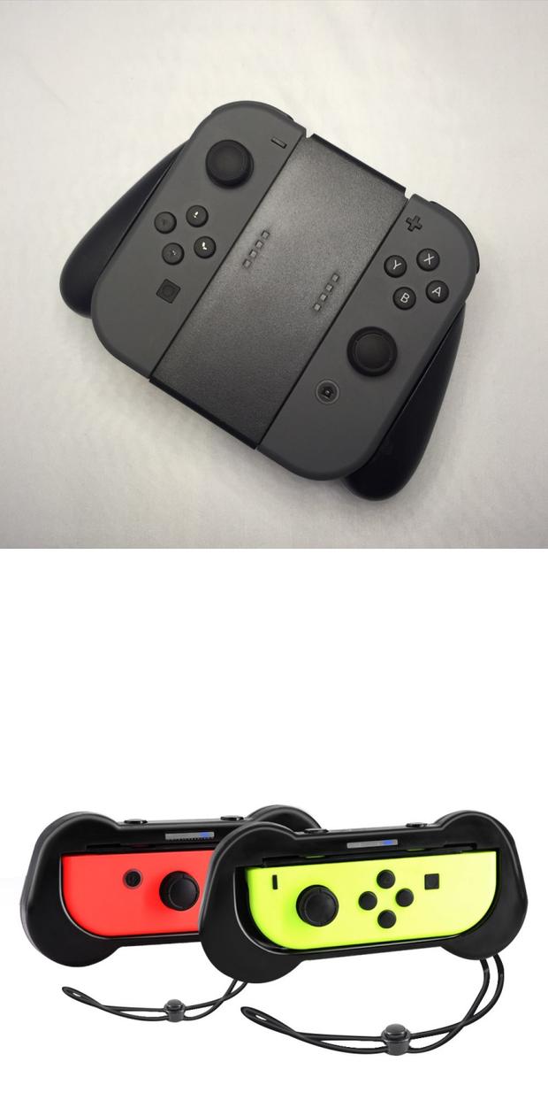Nintendo chuyển sang xử lý bên trái và bên phải xử lý NS xử lý nắm tay cầm SWITCH khung điều khiển - Người điều khiển trò chơi tay cầm dualshock 4
