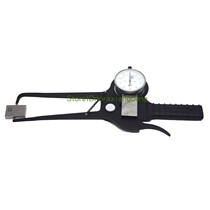 Straight curved belt gauge outer diameter thickness measurement 0-20 0-50 depth measurement 1250 digital display small hole wall thickness caliper meter