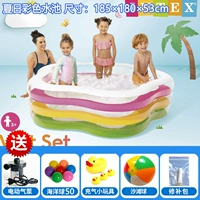 56495 Лето -цветовой бассейн Надувное дно