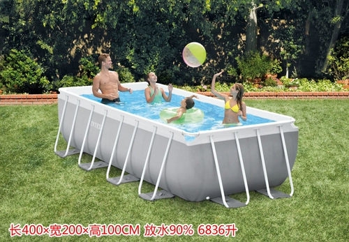 Intex, оригинальный большой детский бассейн для взрослых, трубка, увеличенная толщина