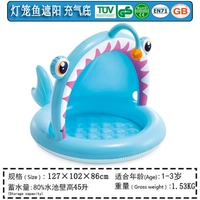 Фонарь для рыбного бассейна с надувным дном