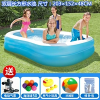 57180 двойной квадратный бассейн.