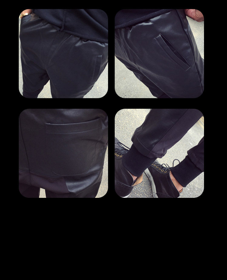 Pantalon cuir homme en vrac pour adolescent pour hiver - Ref 1493725 Image 16