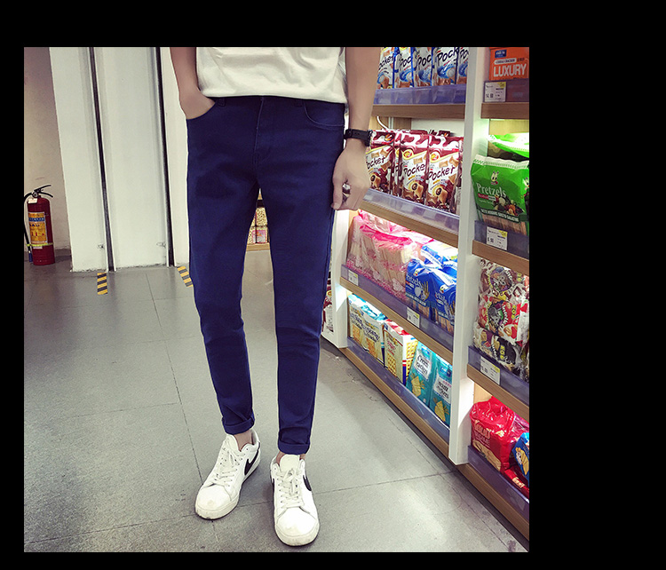 Jeans pour jeunesse pieds Slim pour Quatre saisons - Ref 1462805 Image 30