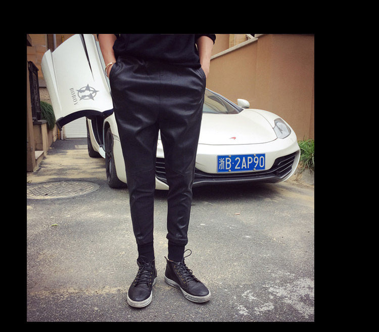 Pantalon cuir homme en vrac pour adolescent pour hiver - Ref 1493725 Image 14