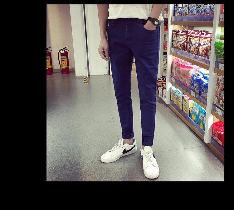 Jeans pour jeunesse pieds Slim pour Quatre saisons - Ref 1462805 Image 27