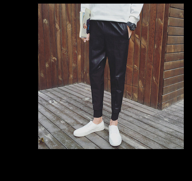 Pantalon cuir homme en vrac pour adolescent pour hiver - Ref 1493916 Image 35