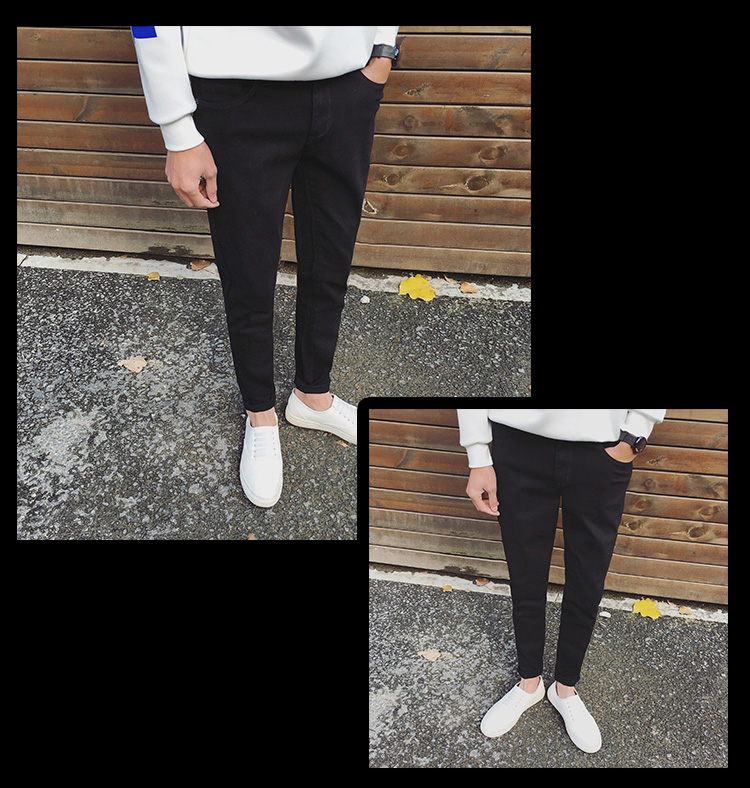Jeans pour jeunesse pieds Slim pour Quatre saisons - Ref 1462805 Image 19