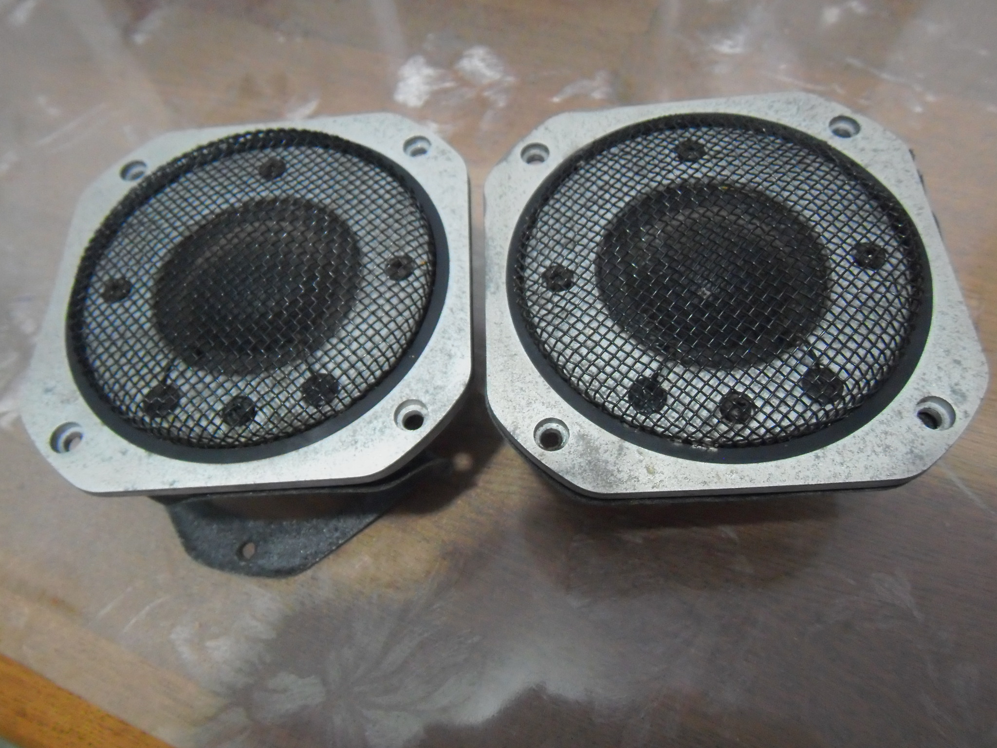 YAMAHA MOUNTAIN LEAF NS-100M SOUND BOX IN CASE OF SOUND HORN ONE