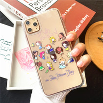  Princess air cushion iphone12 min Anti-fall 11Pro Xs Max mobile phone case XR Apple 7P 8plus soft cover