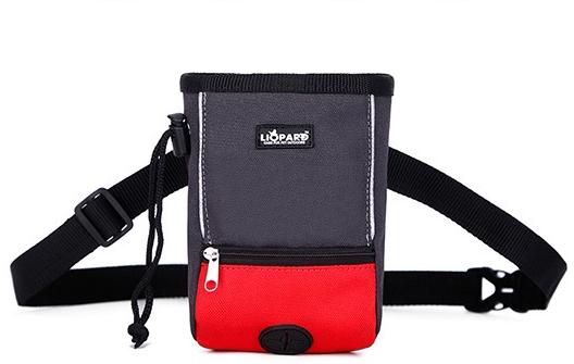 Dog training clicker Dog training food bag Snack bag Dog training clicker food bag Pocket bag Free copyright teaching materials