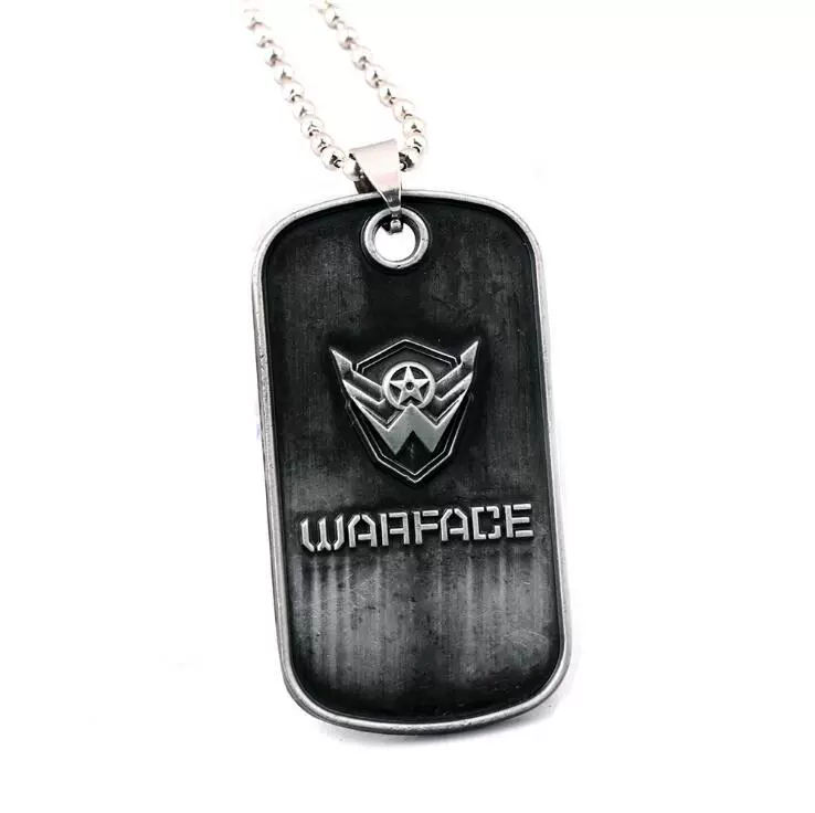 Trò chơi ngoại vi Warface War Frontline Mặt dây chuyền quân đội Mặt dây chuyền chó Keychain Bán hàng nóng châu Âu và Mỹ - Game Nhân vật liên quan