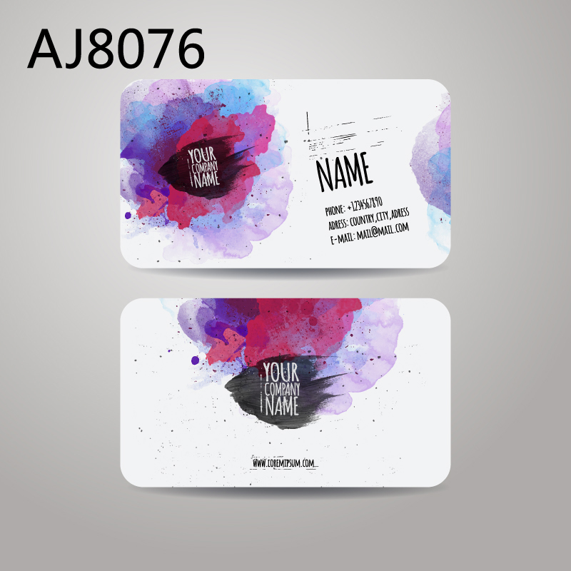 Classical Chinese Feng Shui Business Card Design and Printing Creative Customized Supermarket Dance Florist Wedding