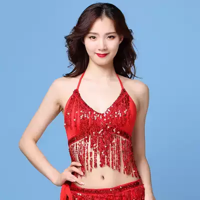 Belly dance bra 2019 new top sexy nightclub dance performance costume performance costume Latin dance costume top