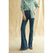 RoseLingLing Corie Highs Turkey imported vintage loose straight pants feet jeans spring and autumn