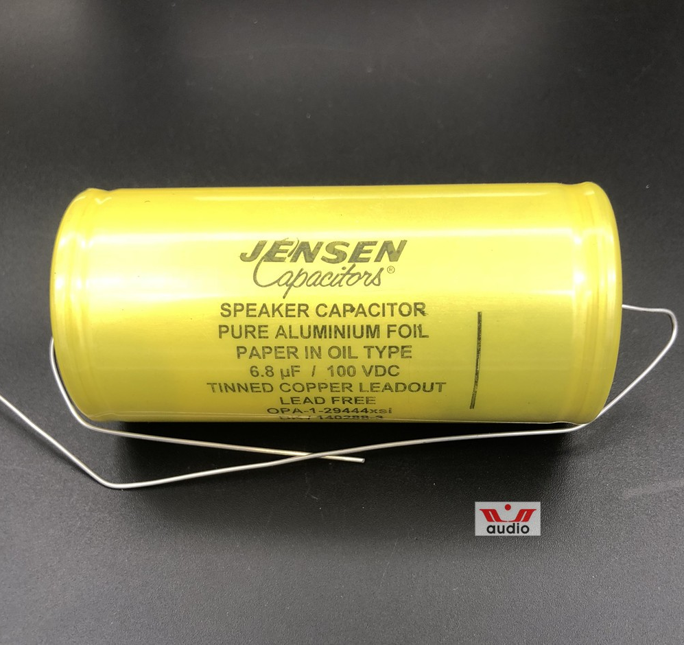 Aluminum foil capacitor for JENSEN crossover 6.8UF 100V