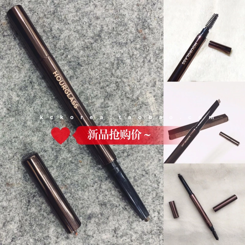 [Mua toàn cầu] Chì kẻ mày Hourglass / Keo dán chân mày Arc Precision Shaping Eyebrow Pencil Machete / Cọ cực mảnh - Bút chì lông mày / Bột / Stick